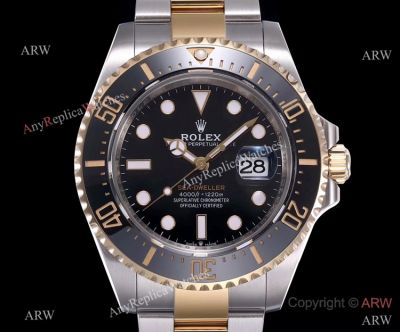 AR Factory Rolex SEA-DWELLER 126603 904l Two Tone Watch Super Copy